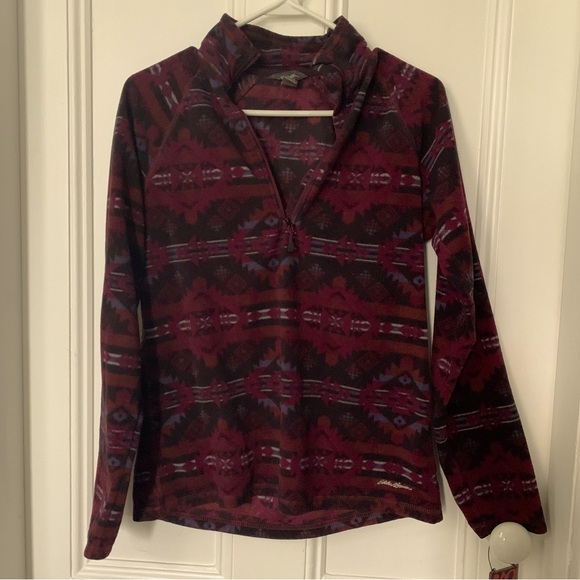 Eddie Bauer 3/4 Zip Up Fleece - Picture 1 of 5